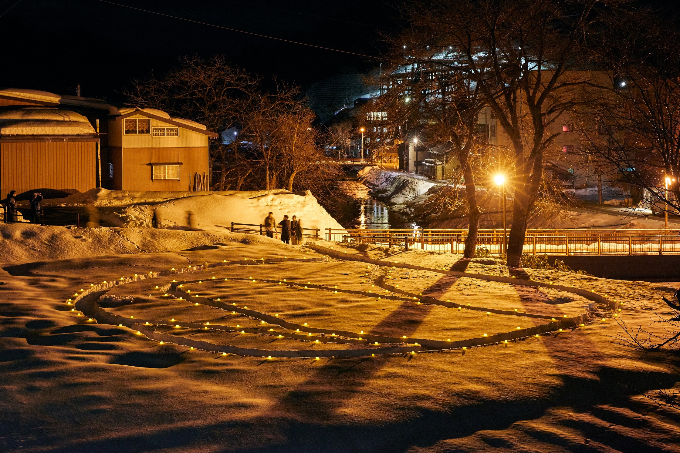 雪旅籠の灯り（西川町）
